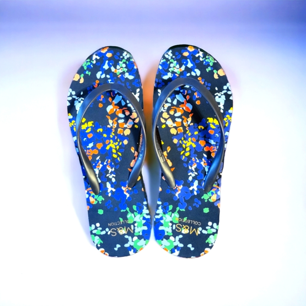 NWOT Mark & Spencer flip-flops size UK 3-4, US 5.5-6.5